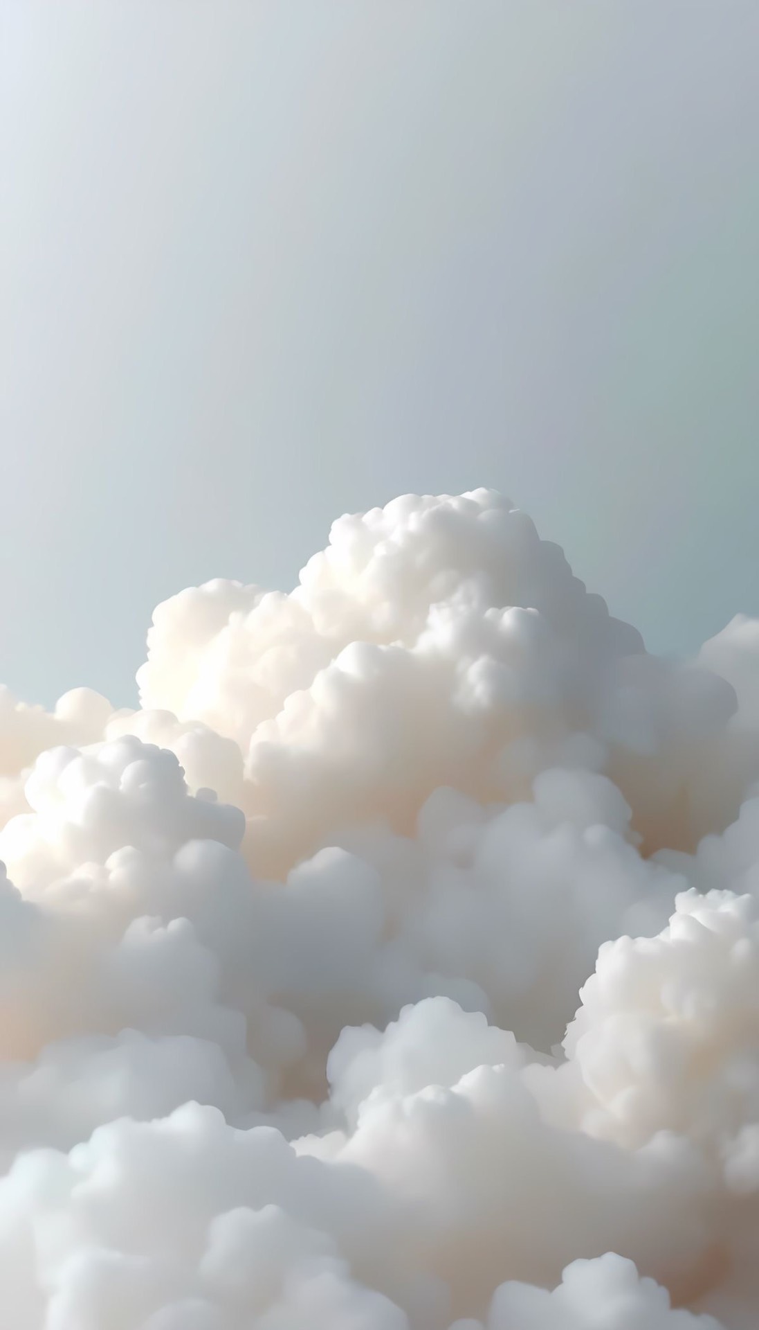 Soft, dreamy backdrop for Angel Skin by Sara