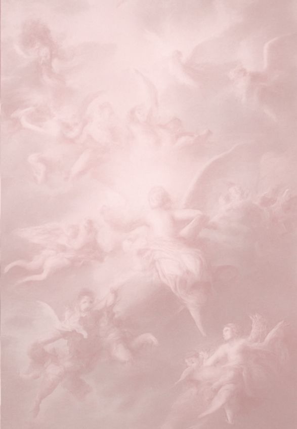 Soft, dreamy backdrop for Angel Skin by Sara